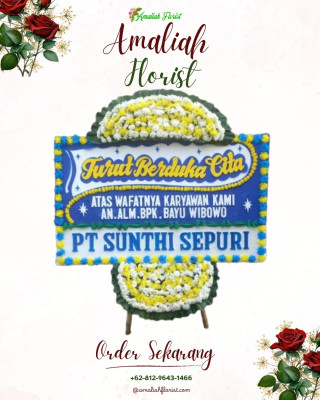 Papan Bunga Duka di Teluk Makmur